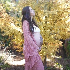 Jens pirate booty mandala mantra kimono lace clay one size